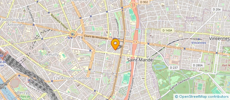 localisation de l'entreprise AS COLLECTIF IPA  PARIS