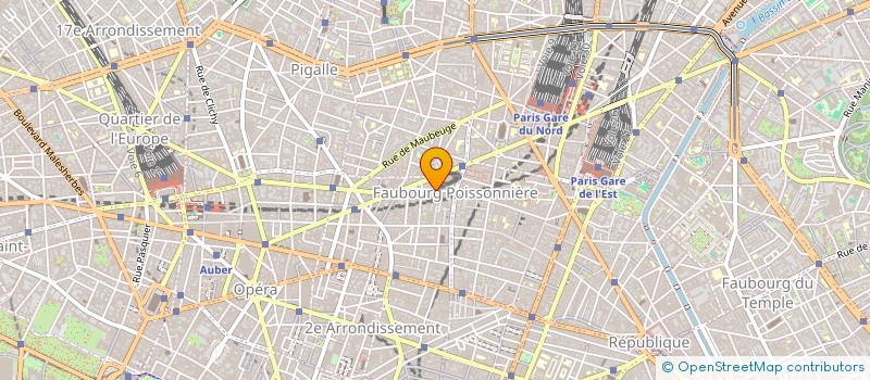 localisation de l'entreprise AS COM à PARIS