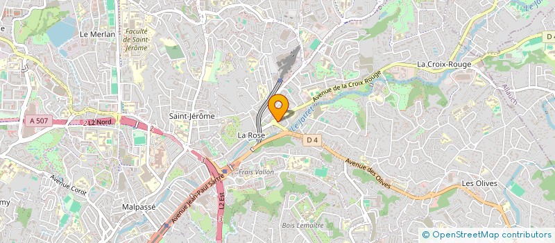 localisation de l'entreprise AS COMPANY à MARSEILLE