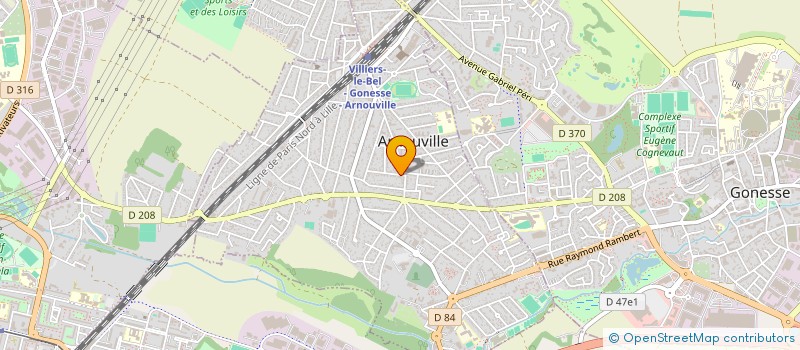 localisation de l'entreprise AS CONCEPT à ARNOUVILLE