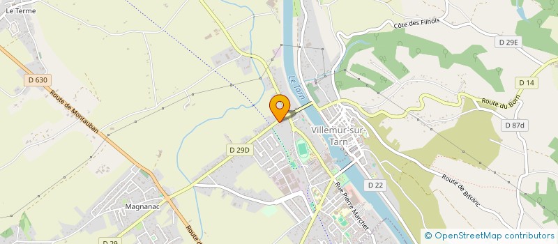 localisation de l'entreprise AS CONDUITE  VILLEMUR-SUR-TARN