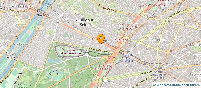 localisation de l'entreprise AS CONDUITE NEUILLY à NEUILLY-SUR-SEINE