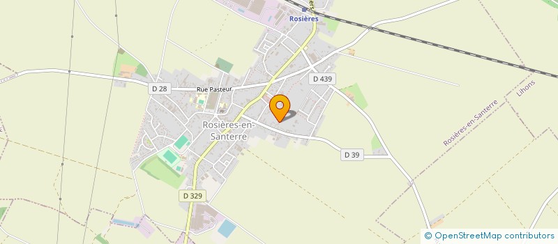 localisation de l'entreprise AS - CONFORT  ROSIERES-EN-SANTERRE