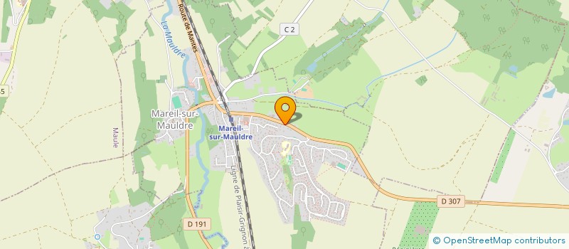 localisation de l'entreprise AS CONSEIL  MAREIL-SUR-MAULDRE