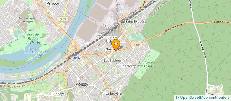localisation de l'entreprise AS CONSEILS & SERVICES à POISSY