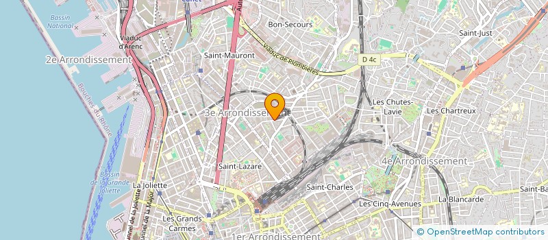 localisation de l'entreprise AS CONSULTING à MARSEILLE