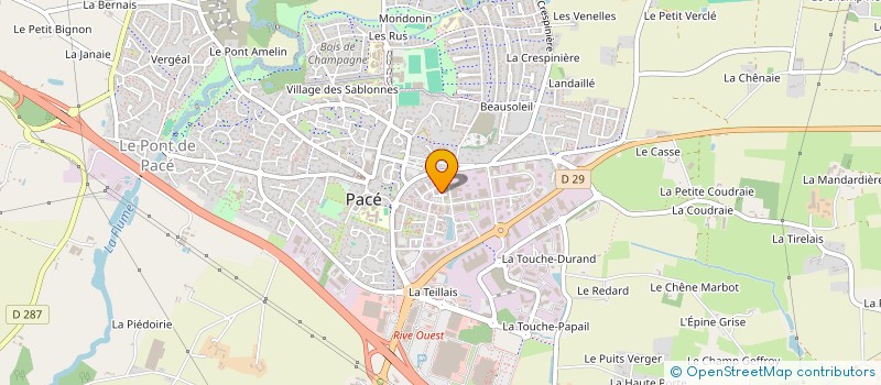 localisation de l'entreprise AS CONSULTING à PACE