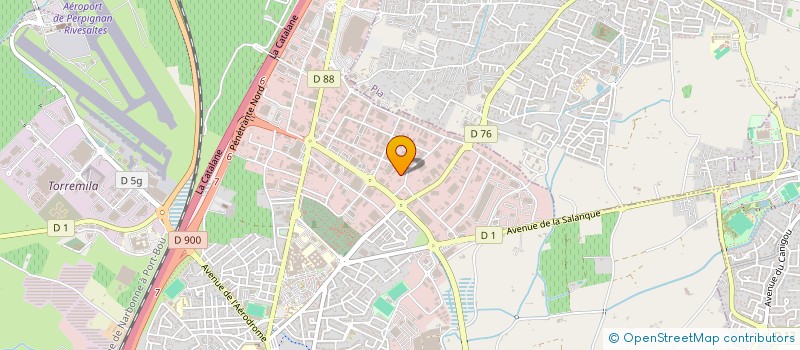 localisation de l'entreprise AS. CONSULTING@ à PERPIGNAN