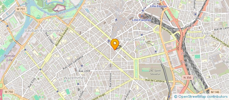 localisation de l'entreprise AS CONSULTING à LILLE