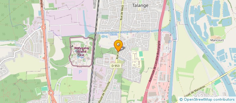 localisation de l'entreprise AS CONTROLE TALANGE  TALANGE