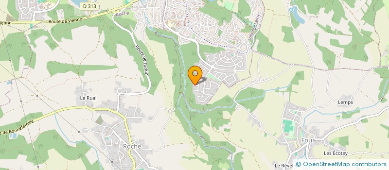 localisation de l'entreprise AS CONVOYAGE  VILLEFONTAINE