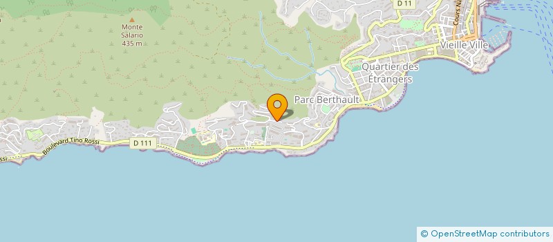 localisation de l'entreprise AS COURTAGE ET CONSEIL à AJACCIO