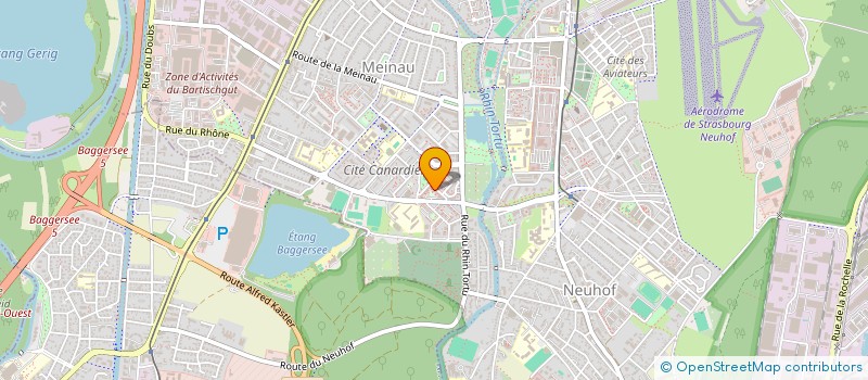 localisation de l'entreprise AS COUVERTURE à STRASBOURG