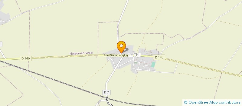 localisation de l'entreprise AS CUISINES  LE THIL