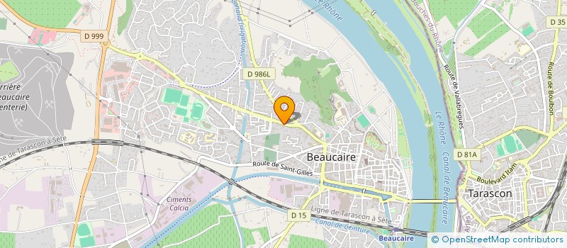 localisation de l'entreprise AS CULTE CULTURE ISLAM FRANCAIS MAGHREBE  BEAUCAIRE