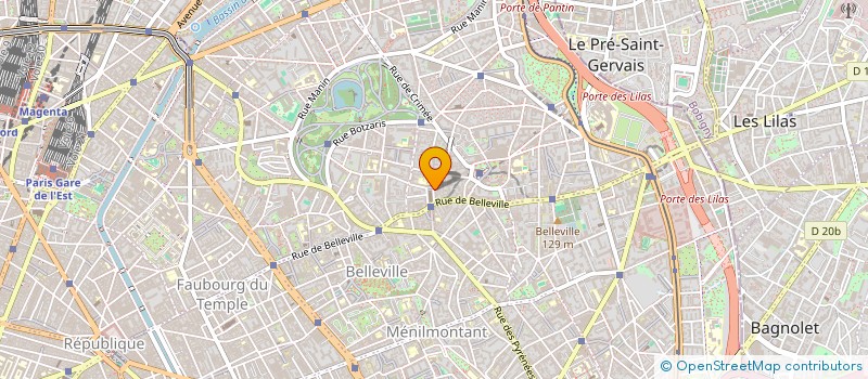 localisation de l'entreprise AS CULTU EGLI UKRAI ORTHO AUTOCE FRAN  PARIS