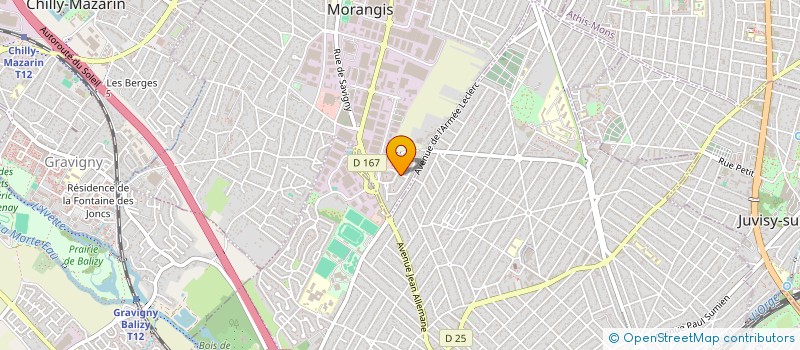 localisation de l'entreprise AS DE BATON à MORANGIS