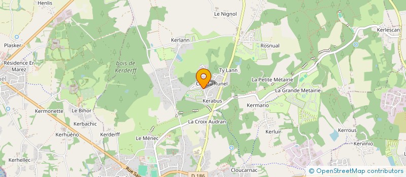 localisation de l'entreprise AS DE COEUR  CARNAC