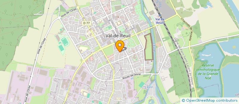 localisation de l'entreprise AS DE COEUR QUI PIQUE TON COEUR  VAL-DE-REUIL