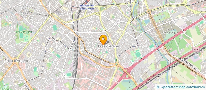 localisation de l'entreprise AS DE LA BEAUTE à MONTPELLIER