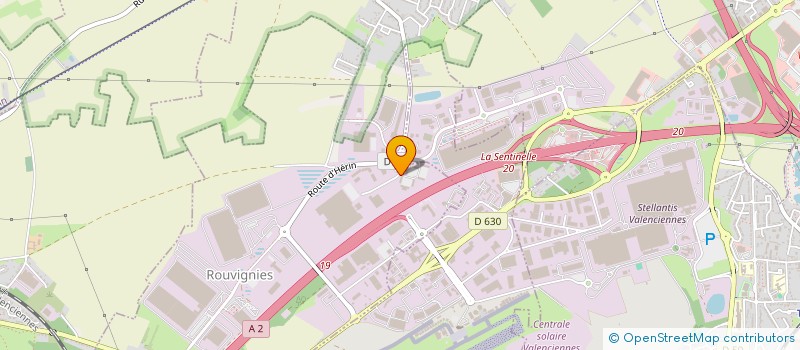 localisation de l'entreprise AS DE PRET  ROUVIGNIES