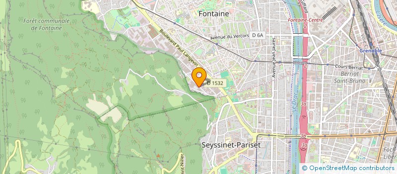 localisation de l'entreprise AS DE SERVICE  FONTAINE