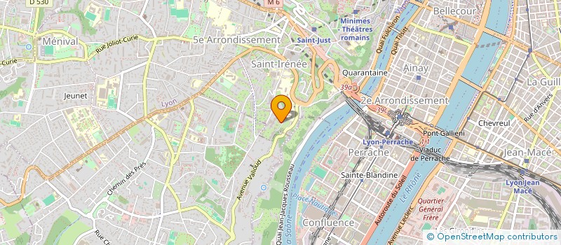 localisation de l'entreprise AS DE TREFLE INVESTISSEMENTS  VILLEURBANNE