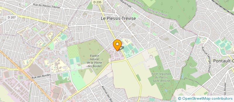 localisation de l'entreprise AS DECOUPE à LE PLESSIS-TREVISE