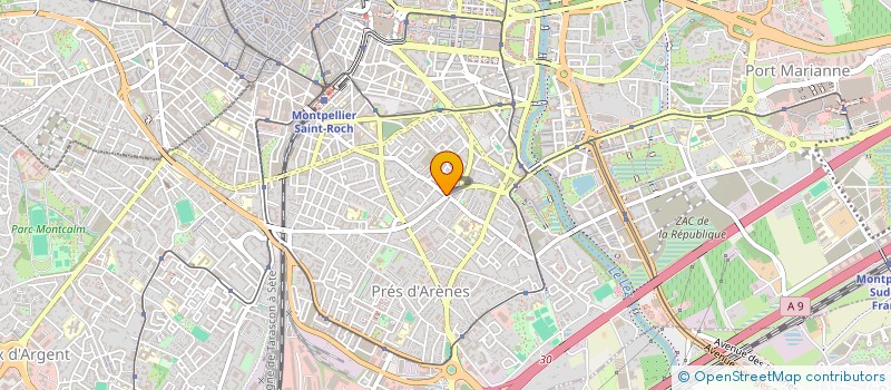 localisation de l'entreprise AS DEPANNAGES à MONTPELLIER