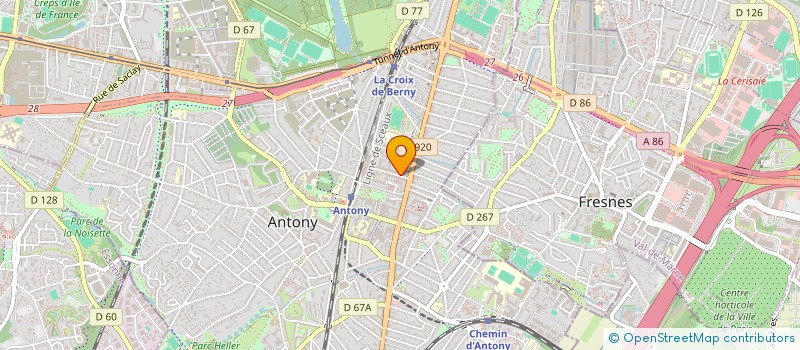 localisation de l'entreprise AS DERIVATIVES CONSEILS à ANTONY