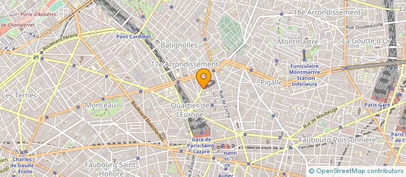 localisation de l'entreprise AS DEVELOPPEMENT à PARIS