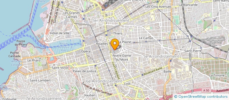 localisation de l'entreprise AS DIS SARL à MARSEILLE