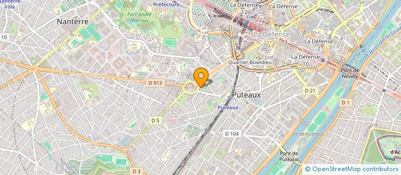 localisation de l'entreprise AS DISTRIBUTION à PUTEAUX