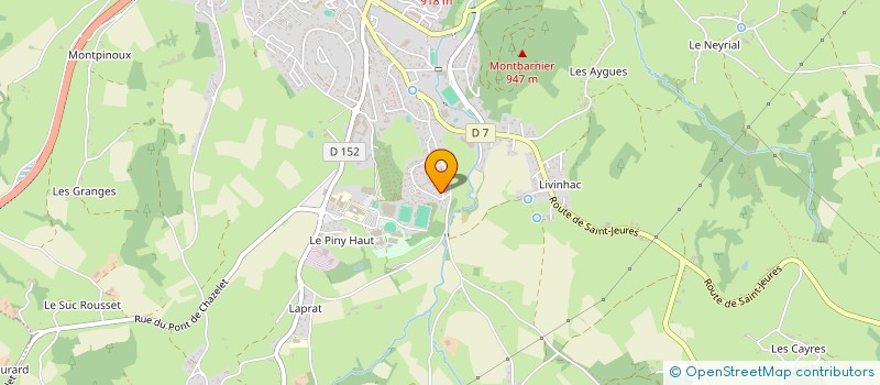 localisation de l'entreprise AS DISTRIBUTION  YSSINGEAUX