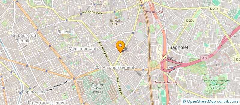 localisation de l'entreprise AS DIVERS  PARIS