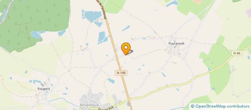 localisation de l'entreprise AS.DJI.MA CHRISTOPHE TURQUOIS  AMAILLOUX