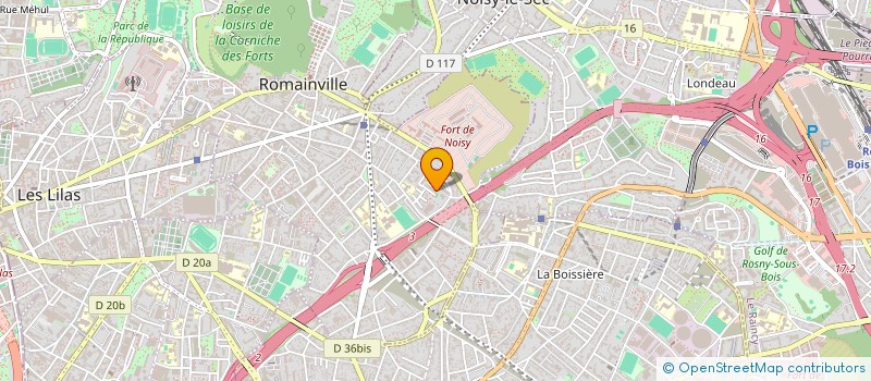 localisation de l'entreprise AS DRIVER à ROMAINVILLE