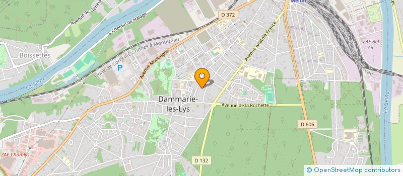 localisation de l'entreprise AS DRIVER à DAMMARIE-LES-LYS