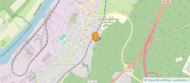 localisation de l'entreprise AS DU BATIMENT GENERAL à GRAND-COURONNE