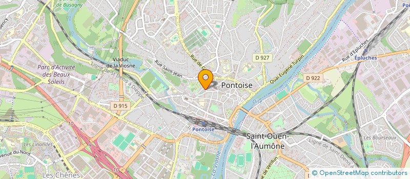 localisation de l'entreprise AS DU CARREAU à PONTOISE
