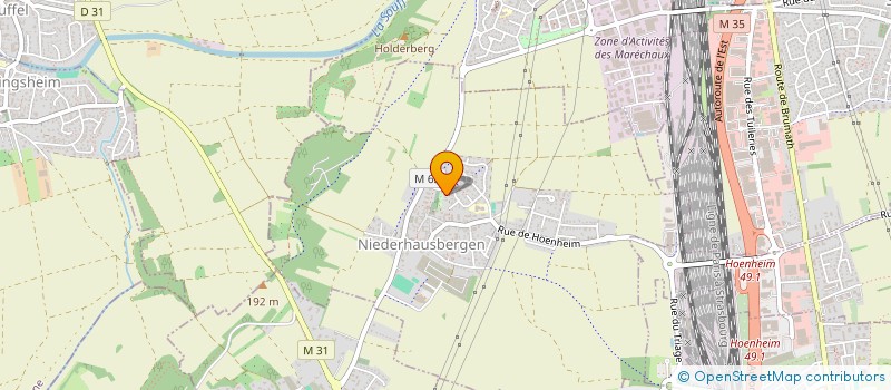 localisation de l'entreprise AS DU PANIER à NIEDERHAUSBERGEN