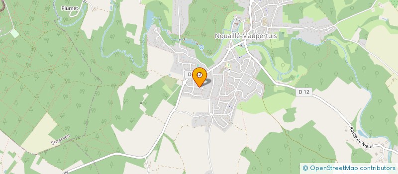 localisation de l'entreprise AS DU SCRAP  NOUAILLE-MAUPERTUIS