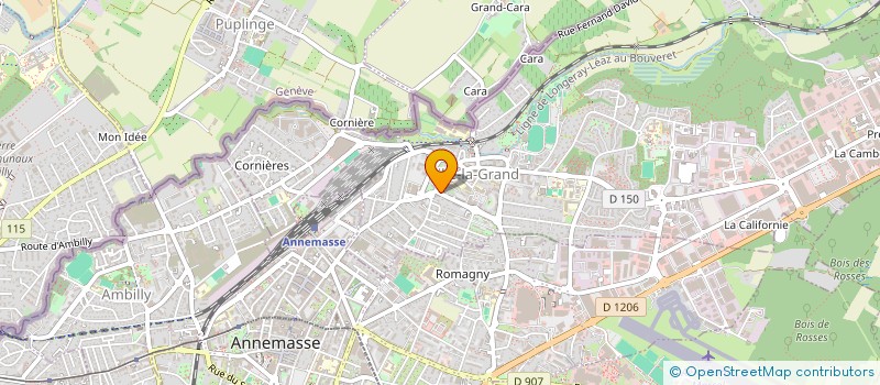 localisation de l'entreprise AS DYS ET TDA à VILLE-LA-GRAND