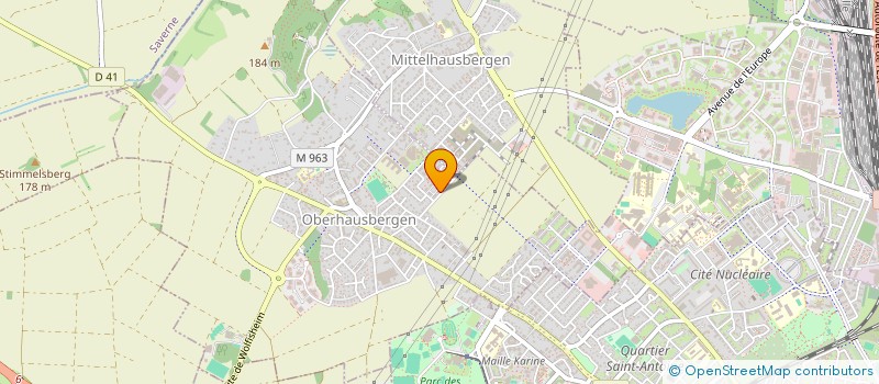 localisation de l'entreprise AS ECOBAT  OBERHAUSBERGEN