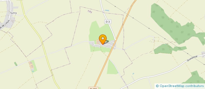 localisation de l'entreprise AS ELECTROFILTRES  TILLY