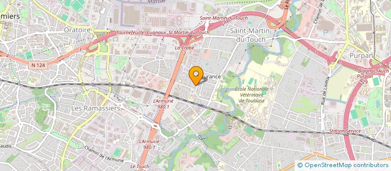 localisation de l'entreprise AS-ENGINEERING à TOULOUSE
