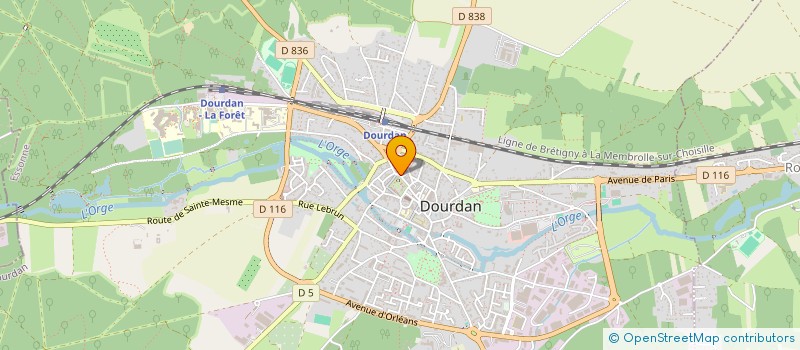 localisation de l'entreprise AS ENTRACTE VIDEO à DOURDAN