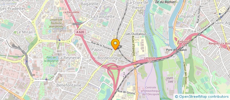 localisation de l'entreprise AS ENVIRONNEMENT à TOULOUSE