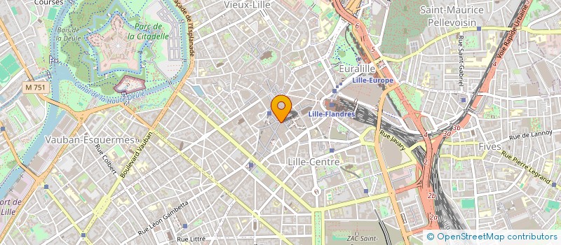 localisation de l'entreprise AS ET ASSOCIES 3 à LILLE