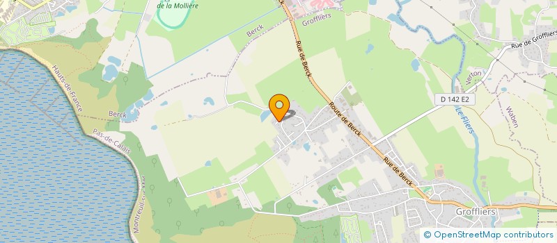 localisation de l'entreprise AS EVIDENCE  GROFFLIERS